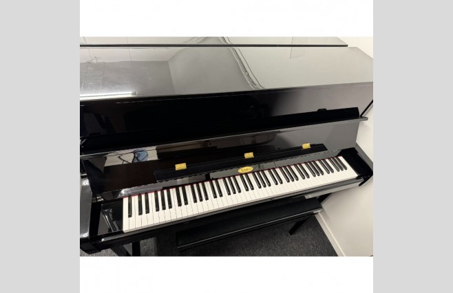 Kemble K121CL Upright Piano | Polished Ebony Finish | UK Delivery In Days | Warranty | P/X | Finance Options | Includes Stool, Home Tuning | Used | Serial Number J30267220 - Image 1